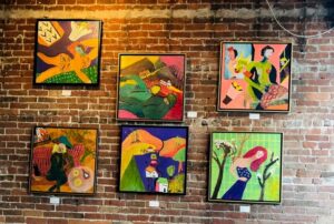 Art Walk, Greenfield, MA — Hawkes and Reed, 2022